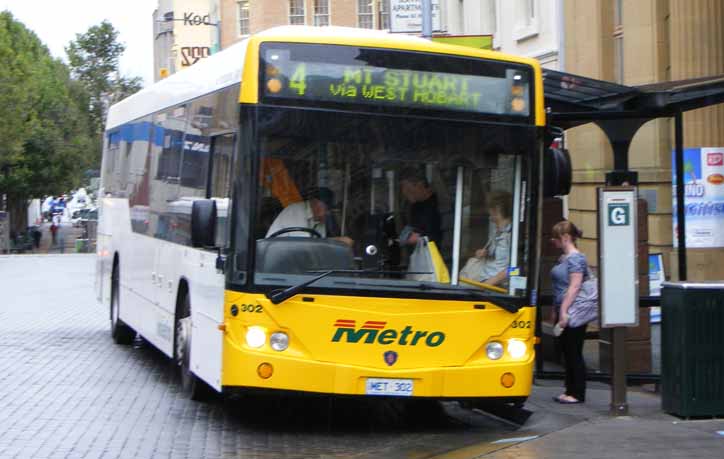 Metro Tasmania Scania K230UB Custom CB60 Evo II 302